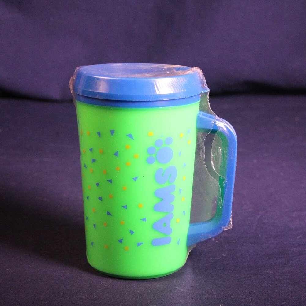 Vintage Unused IAMS Thermal Tumbler Manufactured by Aladdin